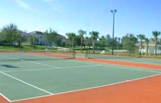 The Floodlit Tennis Courts